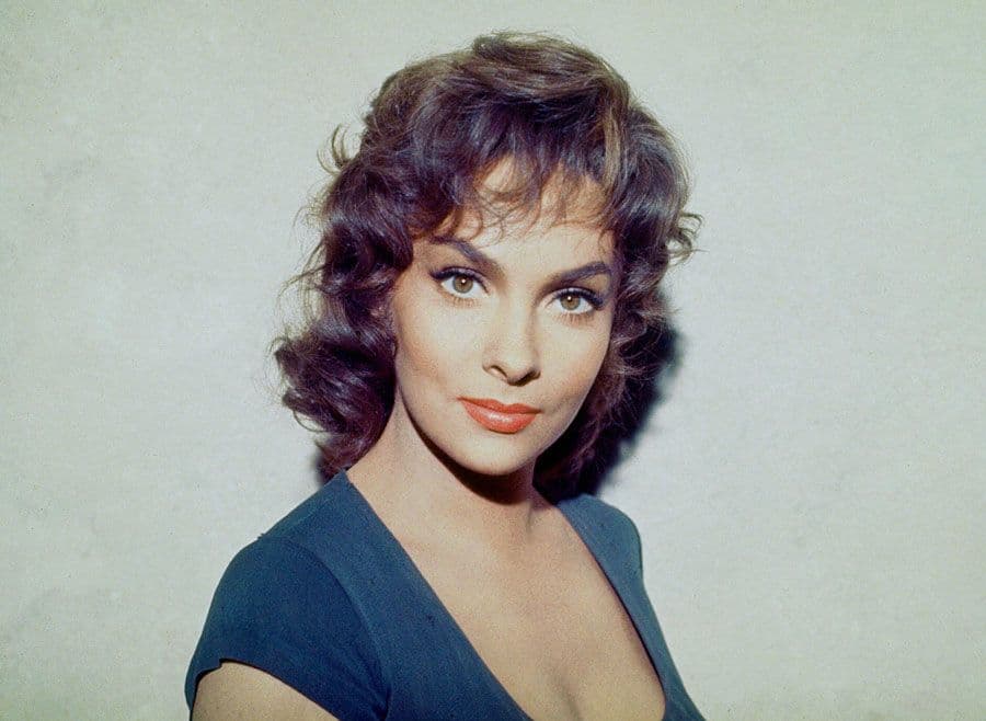 Italian actress Gina Lollobrigida on the set of La Legge (The Law) directed by American Jules Dassin and based on the novel by French Roger Vailland.