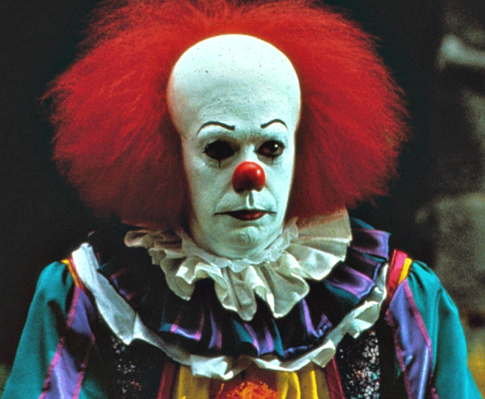 Pennywise from the original IT film adaptation.