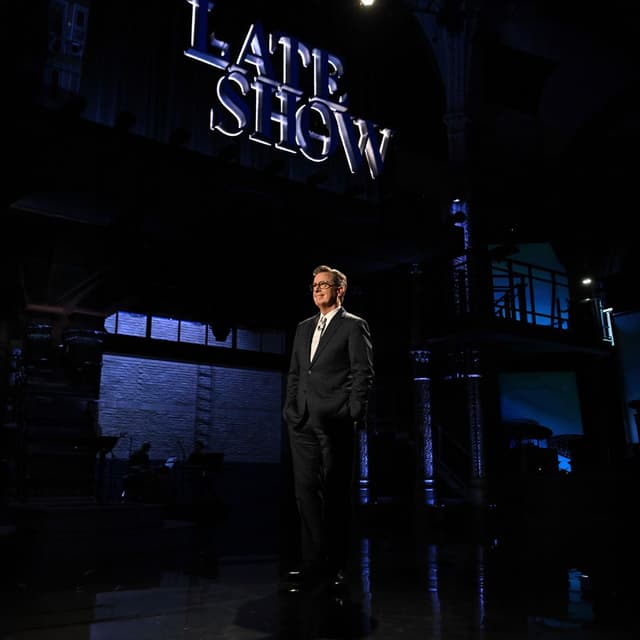 Stephen Colbert Says Hello, Goodbye and Goodnight